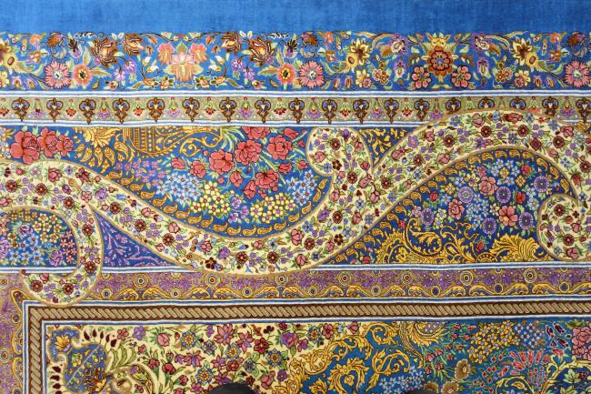 Ghom μετάξι Signed - 5