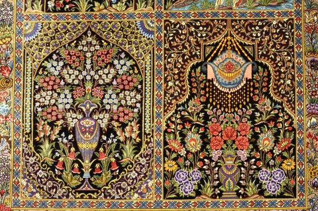 Ghom Selyem Signed - 1