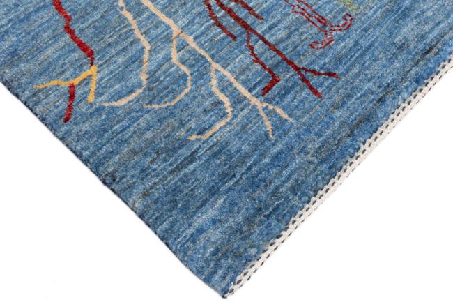 Persian Gabbeh Loribaft Atash - 5
