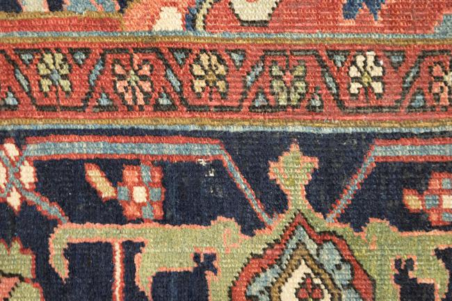 Heriz Serapi Antique - 8