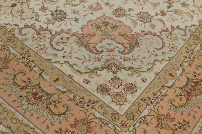 Tabriz 60Raj Fio de Seda - 4