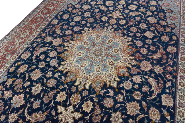 Isfahan Antico Ordito in Seta - 4