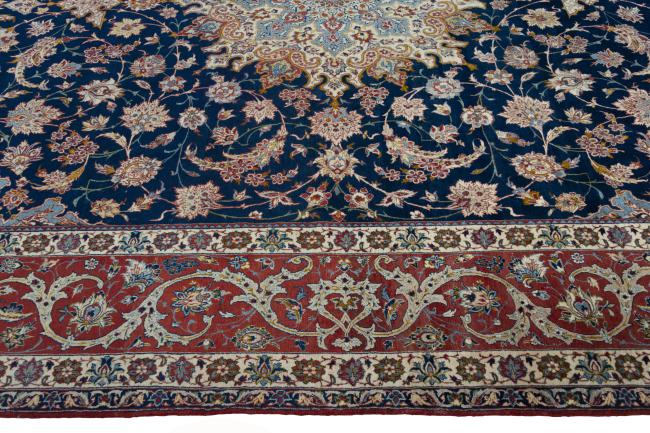 Isfahan Antico Ordito in Seta - 9