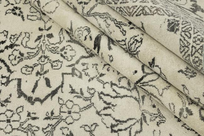 Cachemira de Seda Vieja Vintage - 7