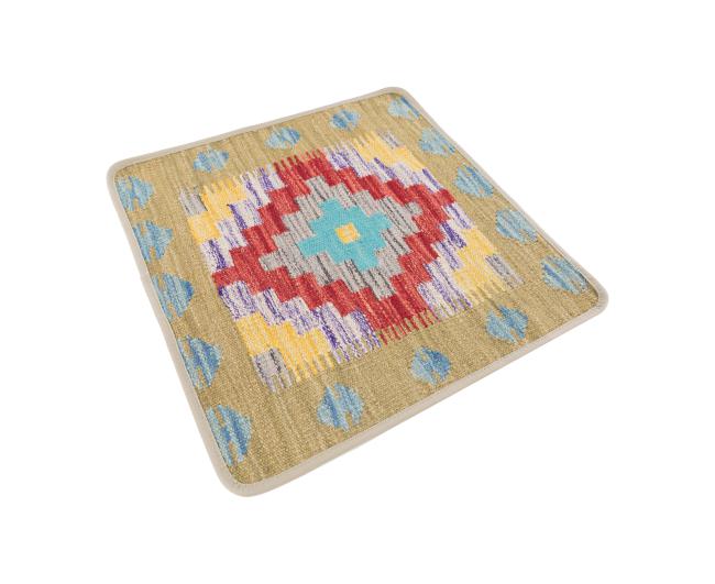 Kilim Afghan Copricuscino - 2