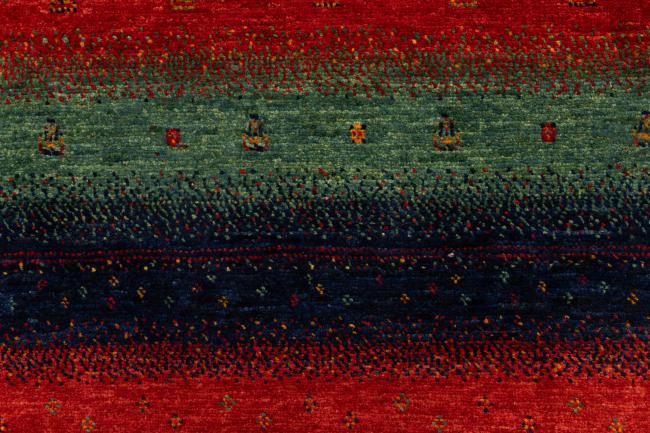 Persja Gabbeh Loribaft Atash - 6