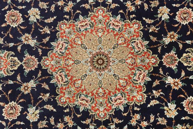 Isfahan Firmato Ordito in Seta - 6