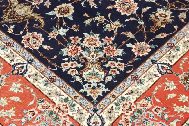 Isfahan Firmato Ordito in Seta - 7