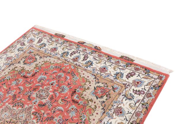 Tabriz 60Raj Signed Silk Warp - 3