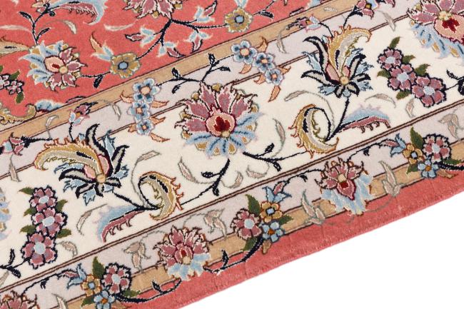 Tabriz 60Raj Signed Silk Warp - 4