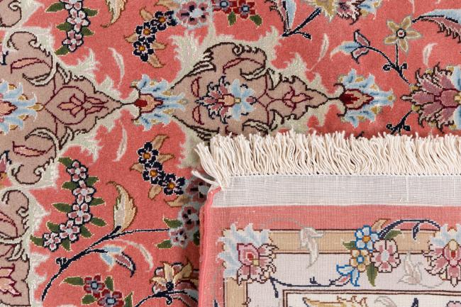 Tabriz 60Raj Signed Silk Warp - 6