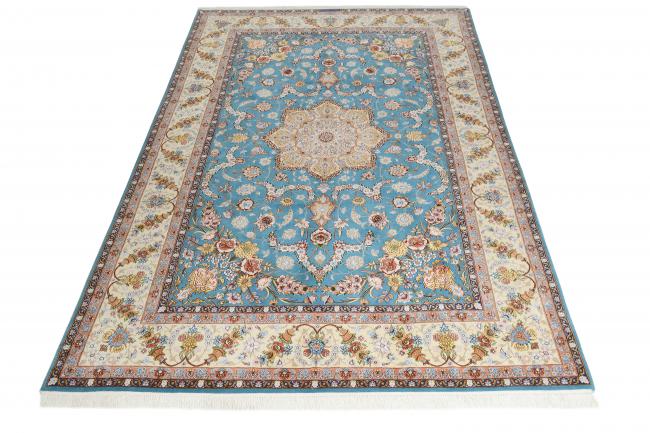 Isfahan Signed Rajai Silk Warp - 5