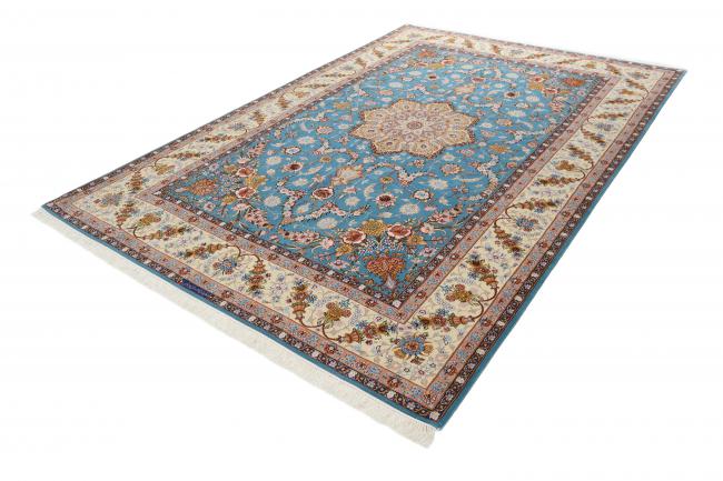 Isfahan Signed Rajai Silk Warp - 9