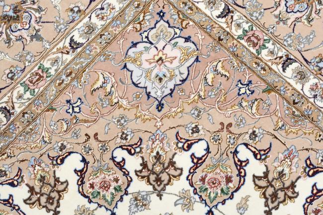 Isfahan Signed Davari Silk Warp - 3