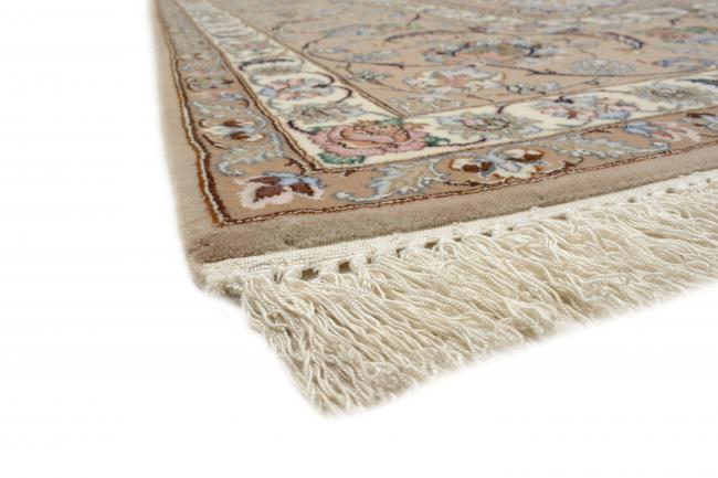 Isfahan Signed Davari Silk Warp - 12