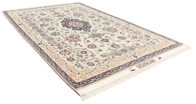 Isfahán Antiguo Urdimbre de Seda - 2