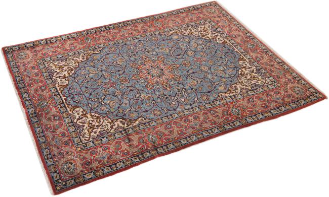 Isfahan Old Signed Silk Warp - 1