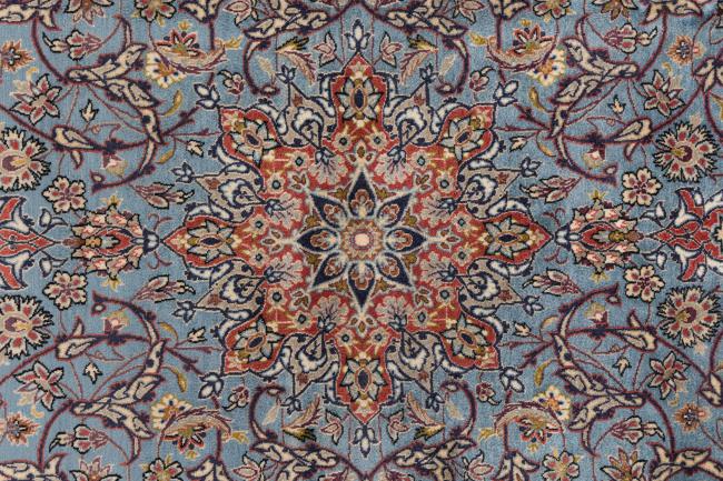 Isfahan Old Signed Silk Warp - 7