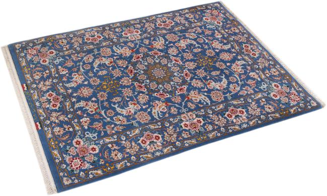 Isfahan Silk Warp Signed - 2