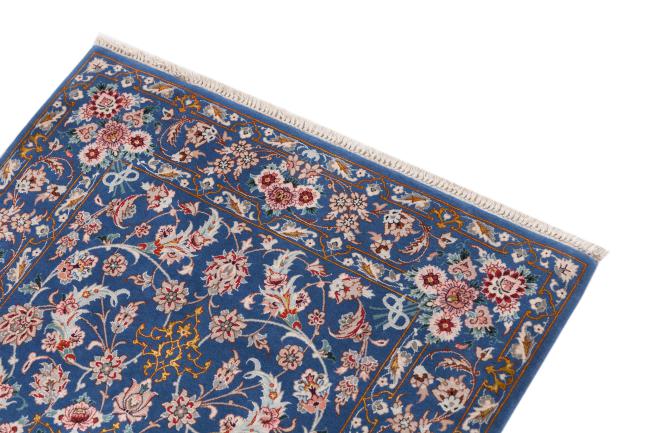 Isfahan Silk Warp Signed - 3