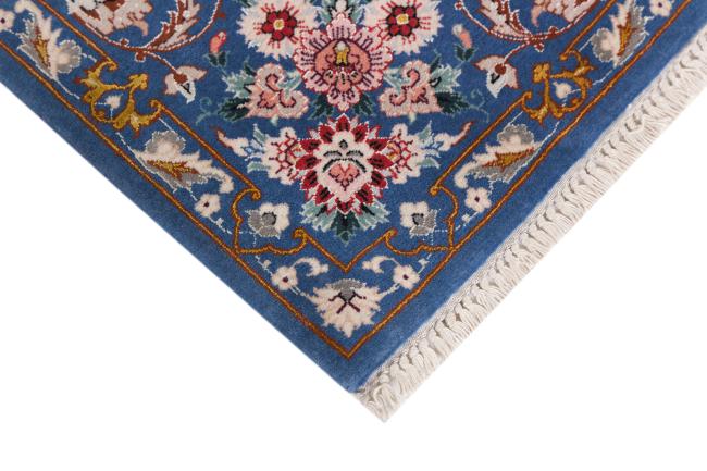 Isfahan Silk Warp Signed - 5