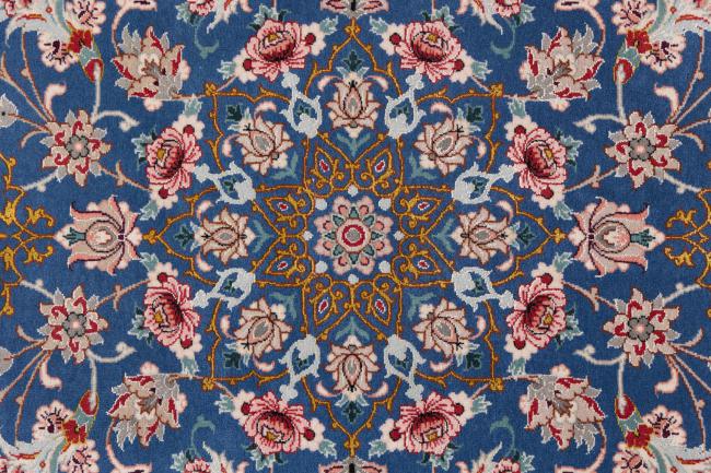 Isfahan Silk Warp Signed - 6