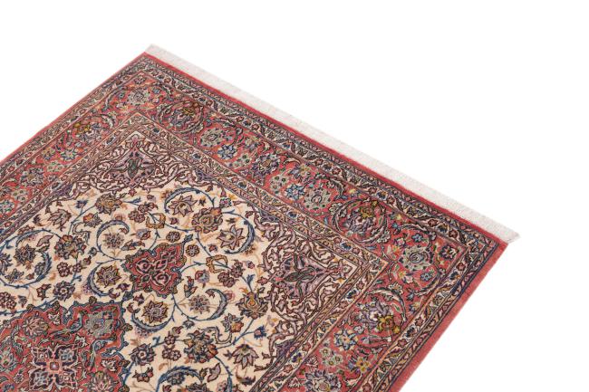 Isfahan Old Signed Silk Warp - 3