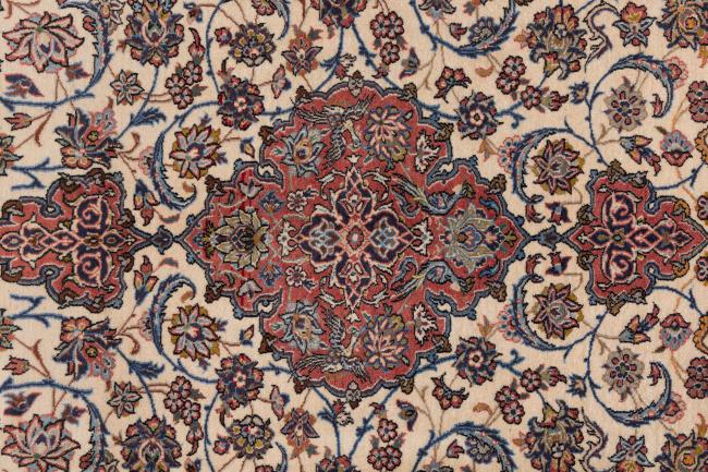 Isfahan Old Signed Silk Warp - 6