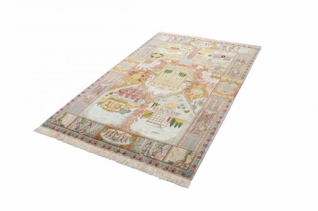 Tabriz Bild 50Raj Silk Warp - 5
