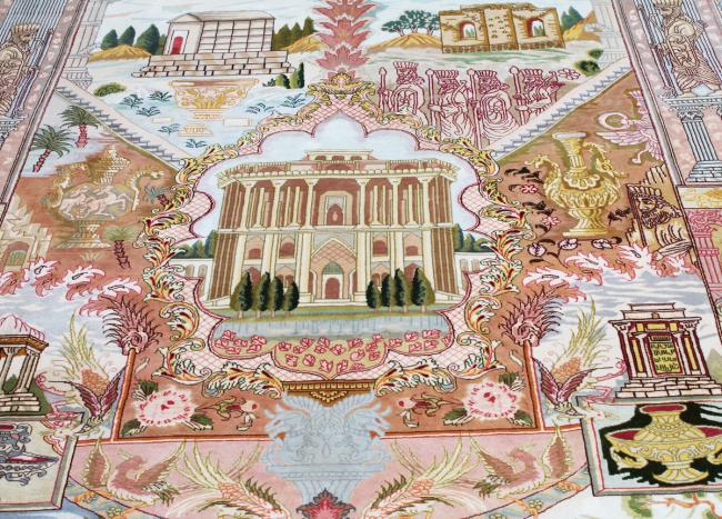 Tabriz Bild 50Raj Silk Warp - 6