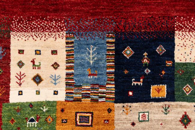 Persja Gabbeh Loribaft Nowbaft - 7