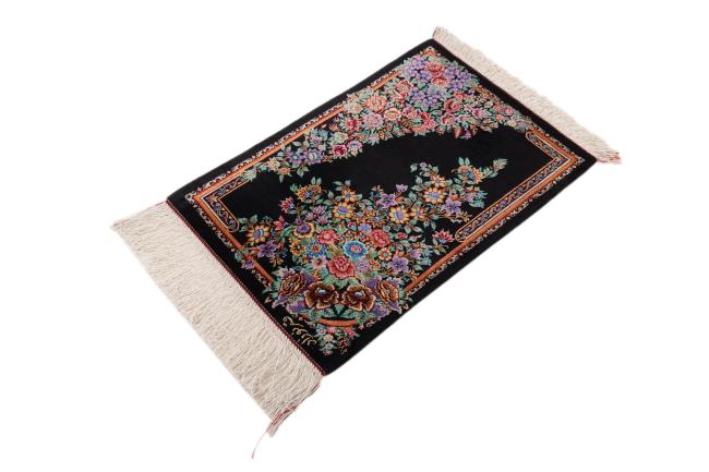Qum Silk Signed Nozad - 1