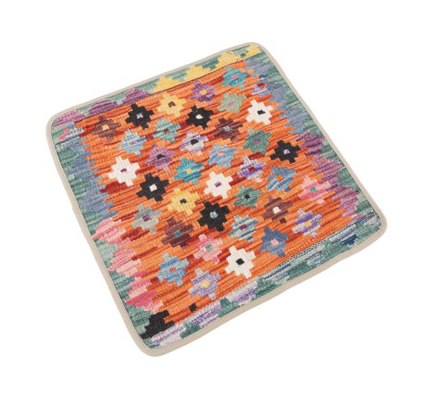 Kilim Afghan Copricuscino - 2