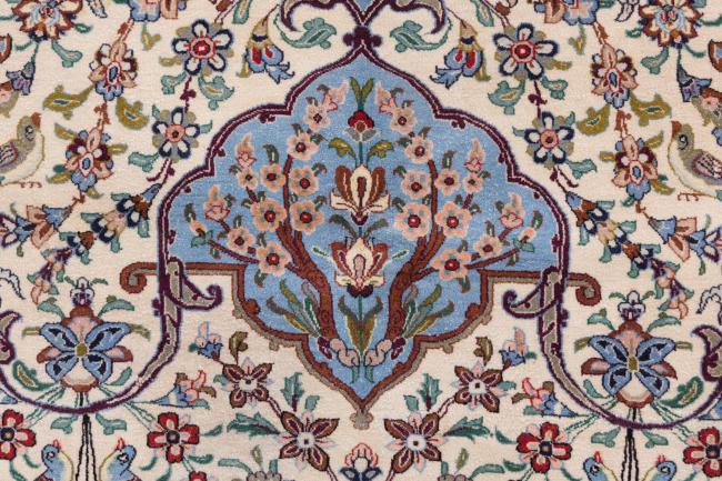 Isfahan Silk Warp Signed - 6
