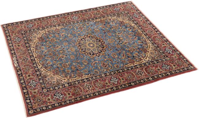 Isfahan Gammel Signed Silkerenning - 2