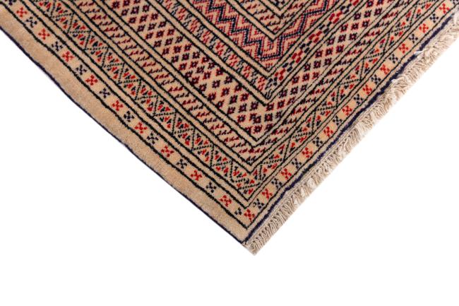 Turkaman Vieja Urdimbre de Seda - 5