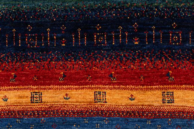 Persja Gabbeh Loribaft Atash - 6