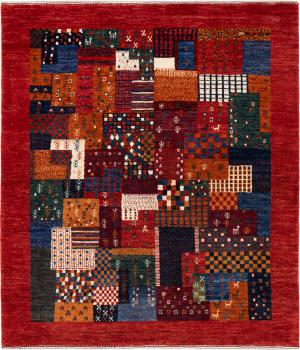 Persja Gabbeh Loribaft Nowbaft 138x121