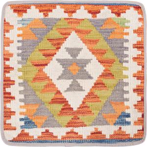 Kilim Afghan Kuddfodral 45x45