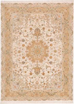 Tabriz 60Raj Urdimbre de Seda 203x150