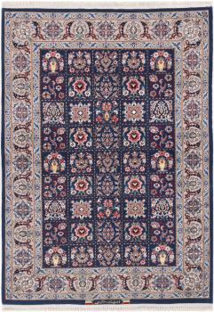 Isfahán Firmado Urdimbre de Seda 145x103