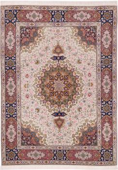 Tabriz 60Raj Urdimbre de Seda 204x151