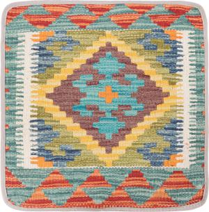 Kilim Afghan Kuddfodral 45x45