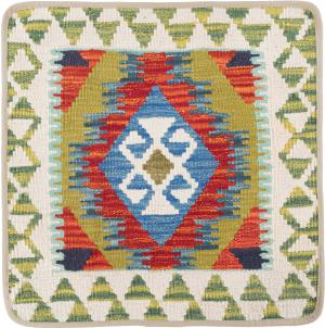 Kilim Afghan Kuddfodral 50x50