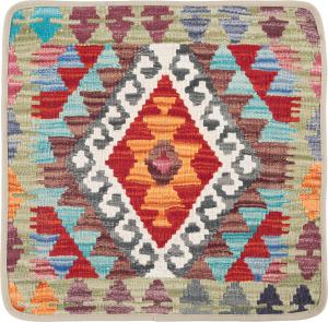 Kilim Afghan Kuddfodral 50x50