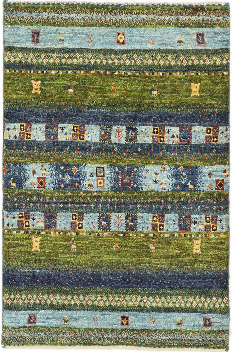 Nain Trading Perser Gabbeh Loribaft Nature 92 x 62