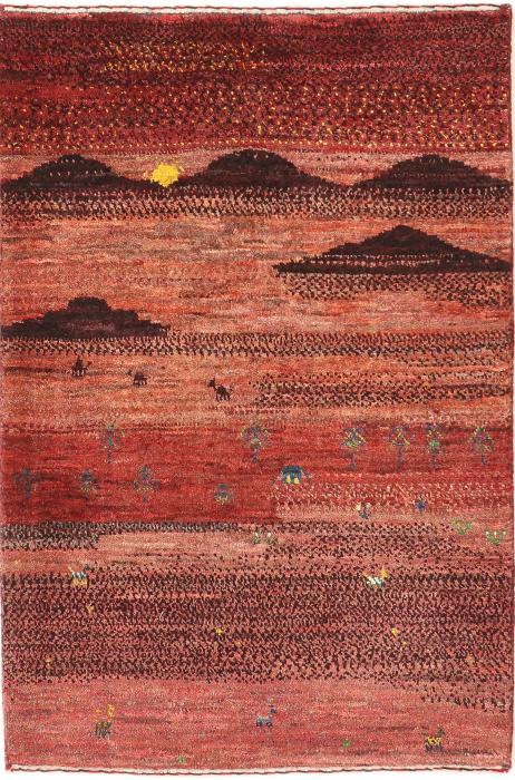 Nain Trading Perser Gabbeh Loribaft Nature 94 x 63