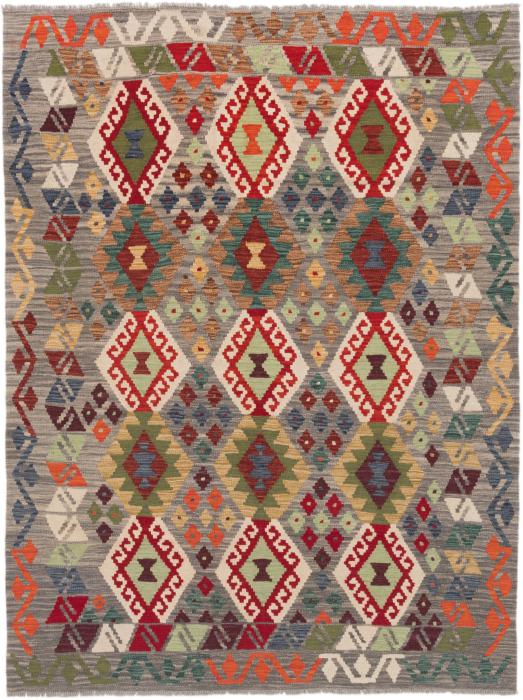 Nain Trading Kelim Afghan 204 x 156