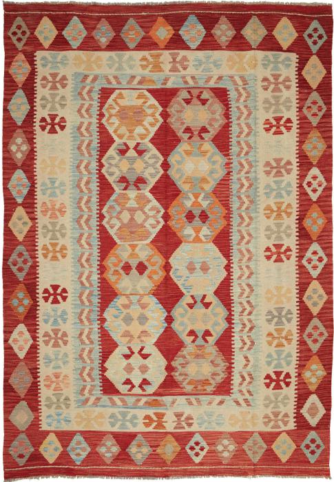 Nain Trading Kelim Afghan 247 x 174