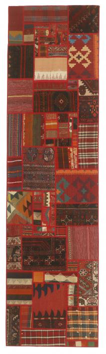 Nain Trading Kelim Patchwork 305 x 83